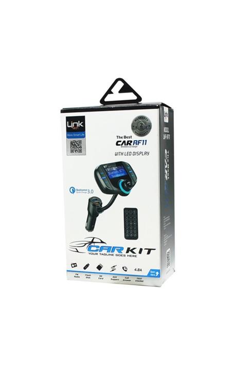 Link Tech Rf11 4.8 Mah Şarj Çıkışlı Lcd Ekranlı Ve Kumandalı Fm Transmitter