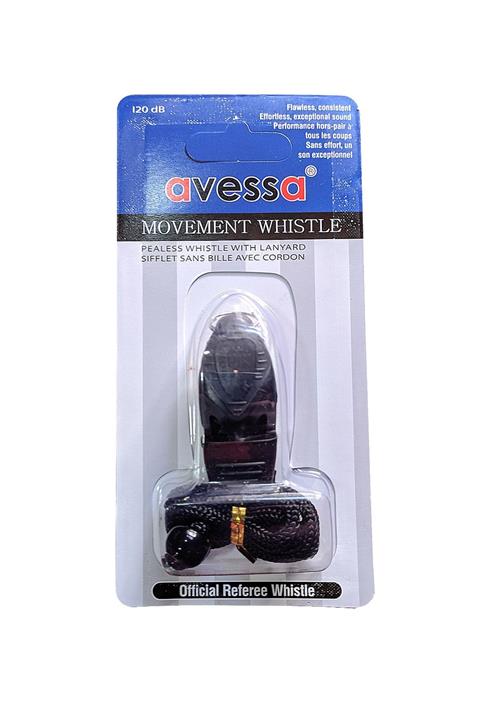 AVESSA Dk-40 Profesyonel Düdük Ipli Siyah 120db