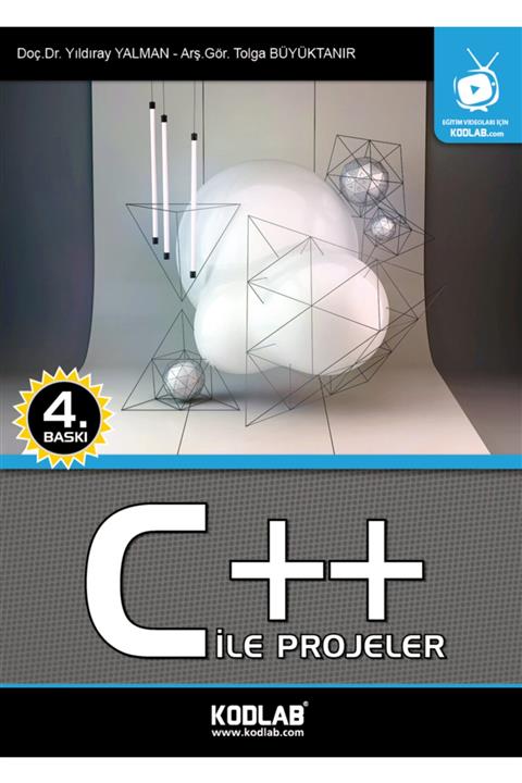 Kodlab Yayın Dağıtım C++ Ile Projeler (cd'li) Oku, Izle, Dinle, Öğren