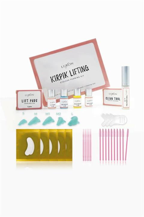 LUXON Lash Lift Kit, Kirpik Perma Seti, Kirpik Lifting Tam Set