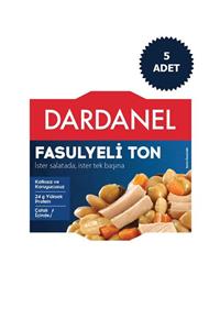 Dardanel Fasulyeli Ton Balığı 185g 5 Adet