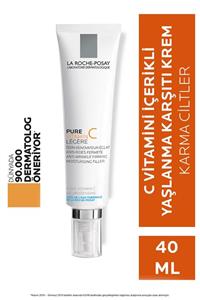 La Roche Posay Saf C vitaminli Yaşlanma Karşıtı Krem Karma Ciltler İçin Işıltı Veren Bakım 40 ml 3337872413704