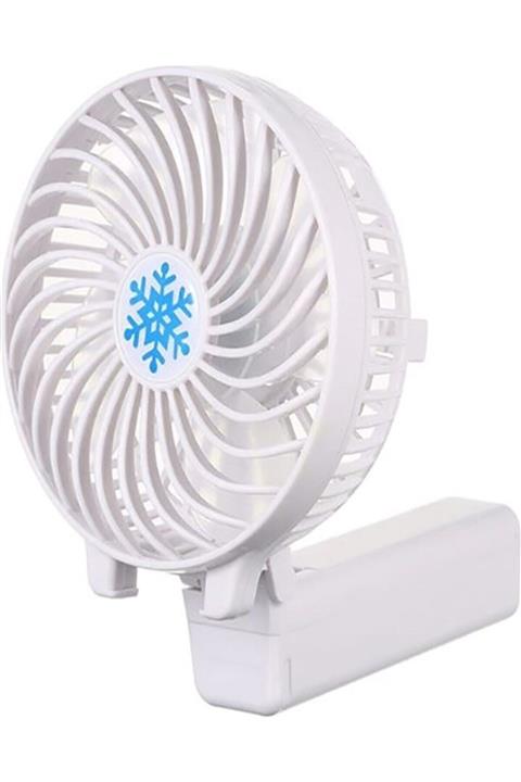 EzJet Mini Usb Katlanır Taşınabilir Şarjlı El Fanı Beyaz