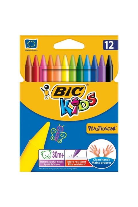 Bic Silinebilir Pastel Boya 12'li Kutu