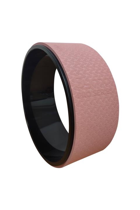 Gymo Pro Series Yoga Tekerleği Egzersiz Çemberi 33cm Pembe X Siyah