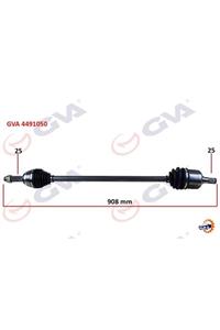 GVA Komple Aks Sağ Accent Admıre 1.3-1.5d 03-06 Abs Li 29diş 908mm 4491050