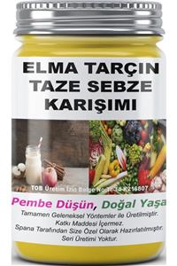 SPANA Elma Tarçın Taze Sebze Karışımı Detoks Suyu Ev Yapımı Katkısız 500ml