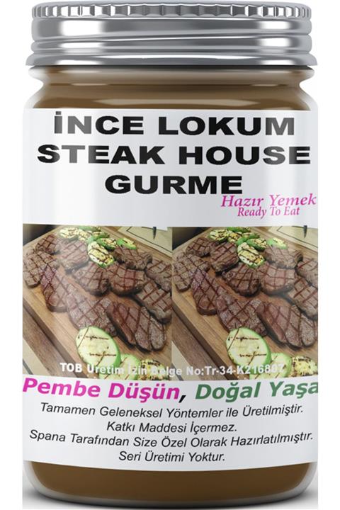 SPANA Ince Lokum Steak House Gurme Ev Yapımı Katkısız 330gr