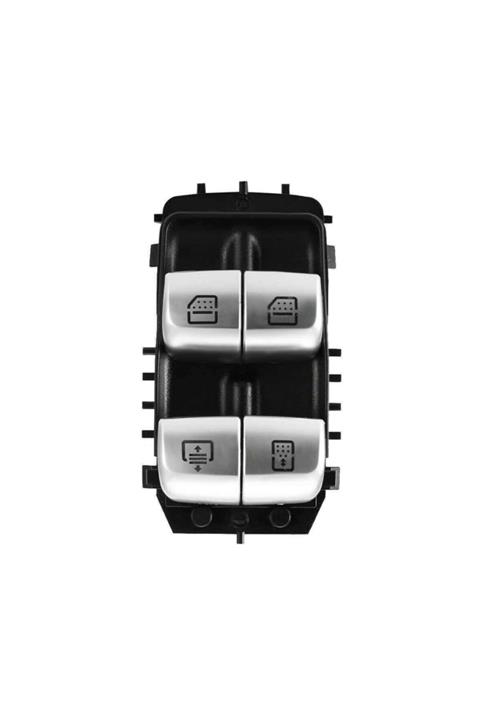 parçazamanı Mercedes W213 Cam Açma Düğmesi Siyah A2229051505 Beyaz Işık