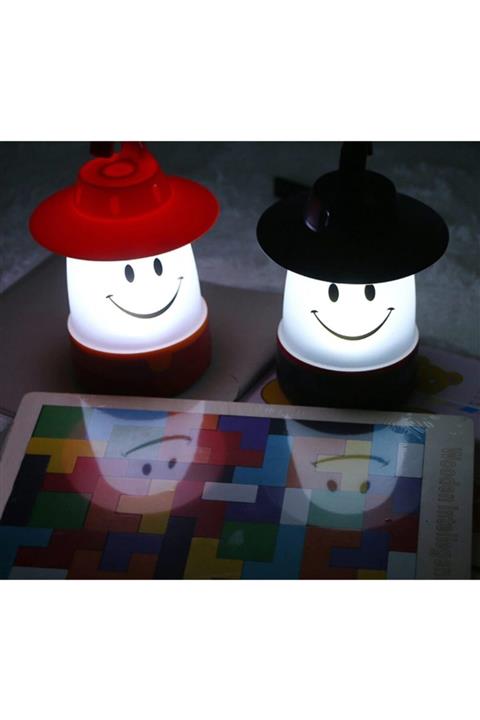 mohenco Gülen Yüz Figürlü Sevimli Çocuk Odası Lambası