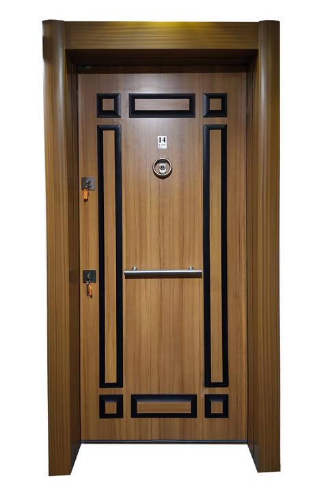 Tezdoor Eskitme Kasalı Tırnaklı Monoblok Kilit Sistemli Çelik Kapı, 2468 Model