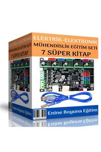 Enine Boyuna Eğitim Elektrik-elektronik Mühendisliği Eğitim Seti (7 Süper Kitap)