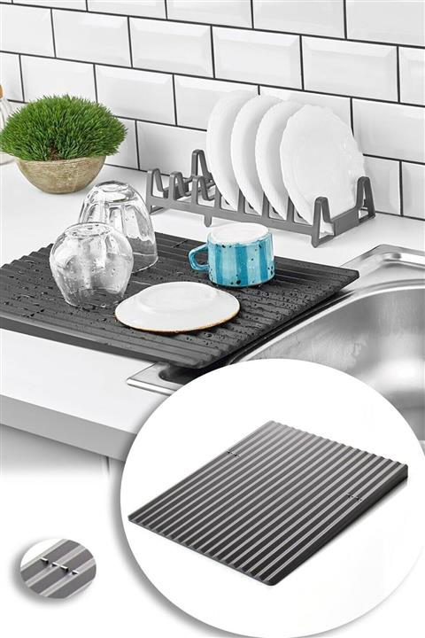 Pink Cat Kitchen Bulaşık Altlığı / Bulaşık Kurutmalığı