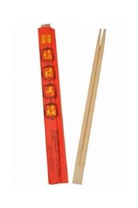 Benefisha Chopstick M0004-24r Bambu Kırmızı Ambalaj 25 Çift