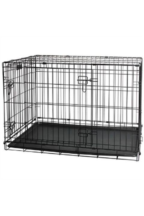 Oripet Köpek Kafesi Iki Kapılı Katlanabilir 91x61x67 Cm