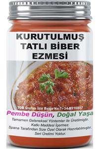 SPANA Kurutulmuş Tatlı Biber Ezmesi Ev Yapımı Katkısız 330gr