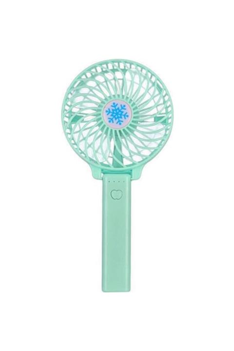 Vegetti Şarjlı Katlanabilir Usb Mini Vantilatör Turkuaz
