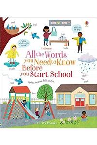 Usborne All The Words You Need To Know Before You Start School