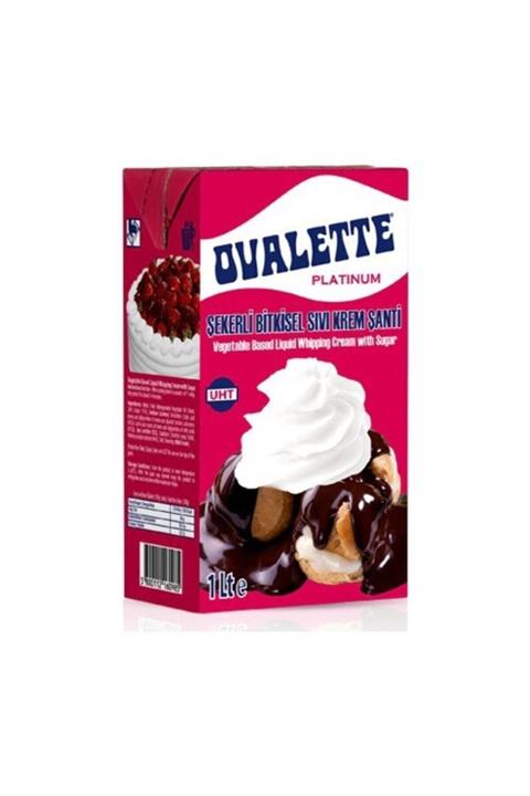 ovalette Şekerli Bitkisel Sıvı Krem Şanti 1 Kg