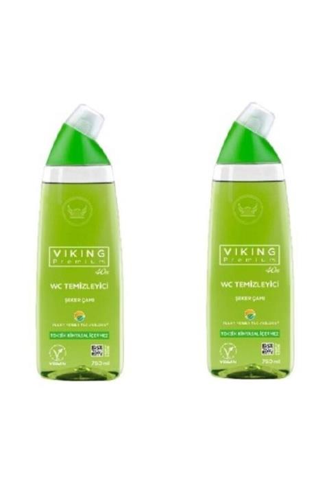 Viking Premium Wc Temizleyici Şeker Çamı 2 X 750 ml