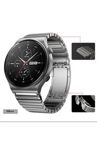 Huawei Watch Gt/gt2/gt2 Pro Uyumlu 46mm Porshe Design Metal Paslanmaz Çelik Kordon