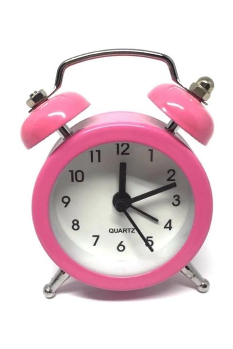 ELBA Mini Masaüstü Analog Dekoratif Çalar Saat Masa Saati