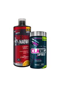 Bigjoy Sports Thermonator Karnitin Portakal 1 Litre + Clabig 1000mg 99 Kapsül