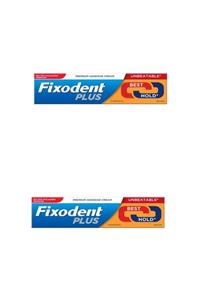 Fixodent Plus 40g Diş Protez Yapıştırıcı Krem 2 Paket