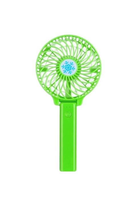 Mi7a Mini Usb Şarjlı Katlanır Taşınabilir El Fanı Yeşil