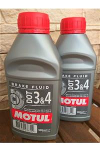 Motul Dot 3&4 Fren Hidrolik Yağı 1 Litre (2x0,500 Ml ) -