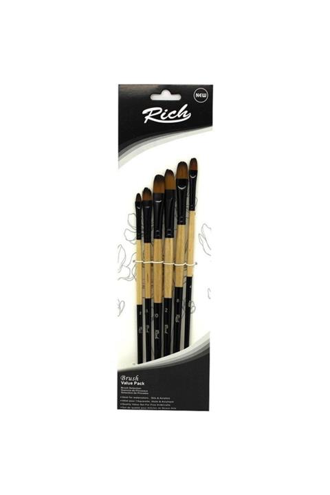 Rich Kedi Dili Fırça Seti 6'lı