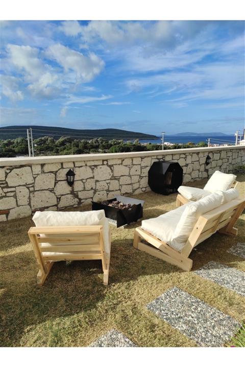 ROBUST Home garden Robust Porto 650 Bahçe Şöminesi Mangal Soba