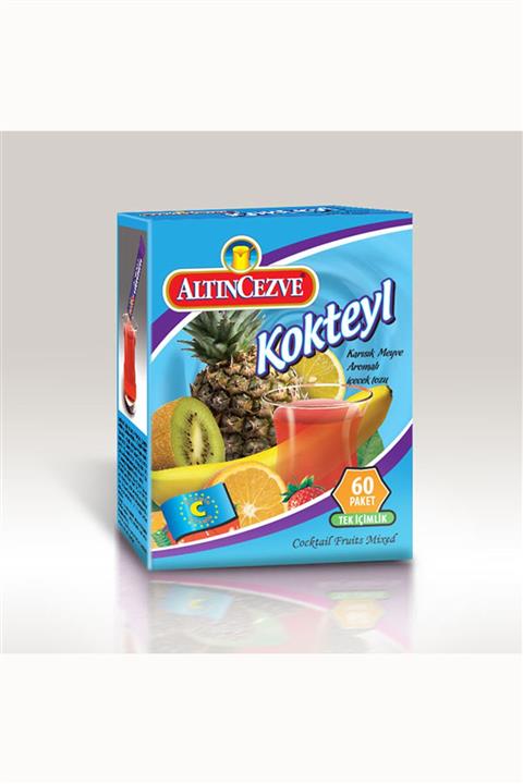 Altıncezve Kokteyl Aromalı Tek Içimlik Içecek Tozu 60 X 1.5 gr