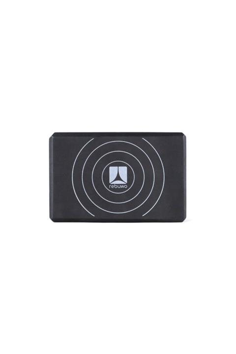 Rebuwo Köpük Yoga Bloğu Yoga Block Siyah