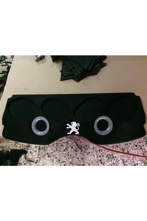 Nagiş Basım Pegugeot 207 Pandizot Polyesterli 4 Lü Oval Polyester 2 Portlu Kabartmalı**