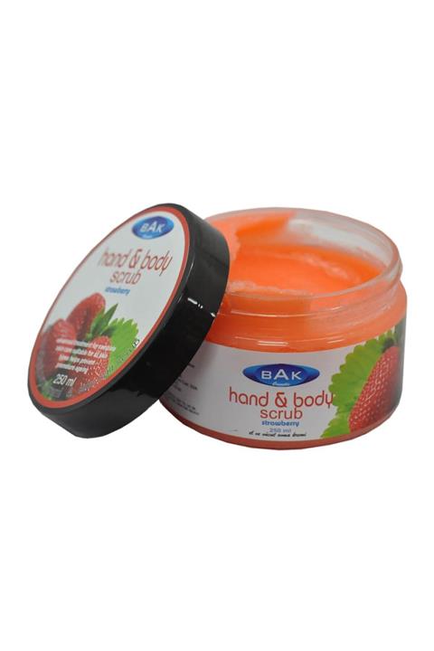 BAK Çilek Peeling - Hand & Body Scrub 250 Ml 8698636486422