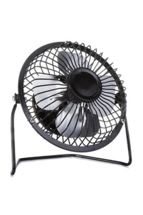 ArmorChips Metal Büyük Boy Usb Pc Masaüstü Araç Pervane Large Vantilatör Renk Siyah