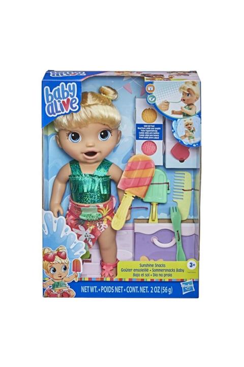 Baby Alive Bebeğimle Yaz Eğlencesi - Sarışın
