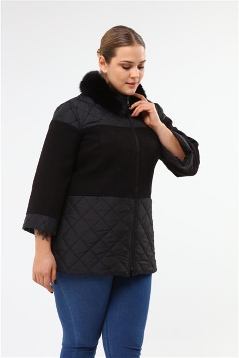 Cristina Kürklü Kaşmir Mont