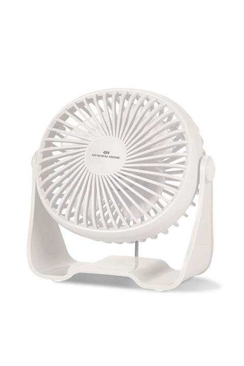 General Home Mini Fan Cf-381 Usb'li Beyaz Renk