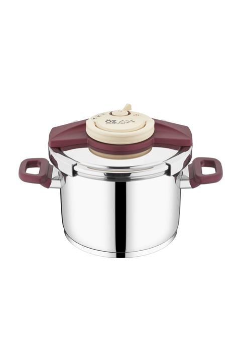 ÖZLİFE Düdüklü Tencere 8 Lt Klipso Kapak