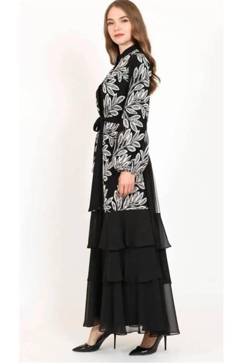 MAYRA Kopya - Abaya Takım 46 Beden