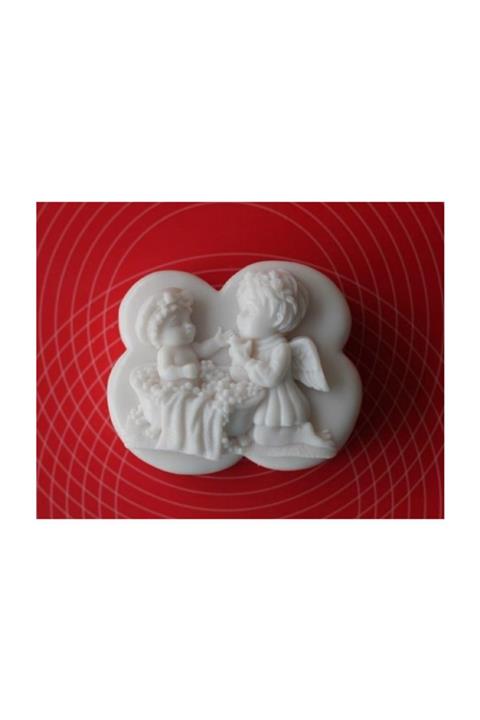 simo Silikon Buluttaki Melekler Sabun Ve Kokulu Taş Kalıbı
