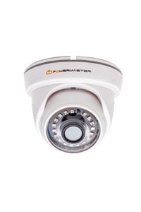 Powermaster Pm-19410 2 Mp 18 Led Plastik Kasa Beyaz Ahd Dome Kamera