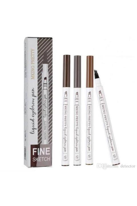 Mking Pretty Siyah Kaş Dövme Kalemi