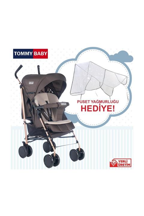 Tommybaby Ottoman Gold Alüminyum Lüx Tam Yatar Baston Bebek Arabası