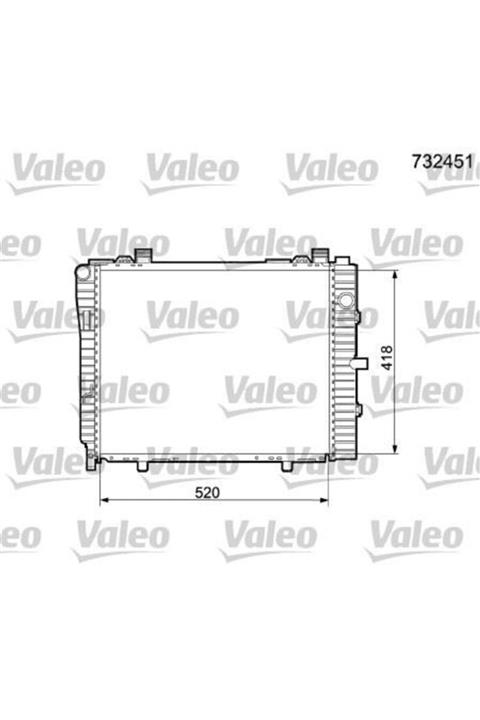 ÖZGÜÇYEDEK Motor Su Radyatoru W202 9500 S202 9601 C208 9700 A208 9800