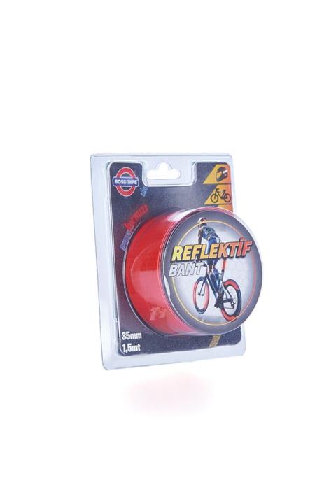 Boss Tape Reflektif Petekli Bant - Kırmızı
