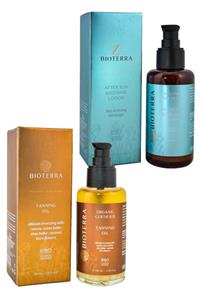 Bioterra Organik Bronzlaştırıcı Yağ 100 Ml + Org Güneş Sonrası Losyon 100 Ml 2 Li Set