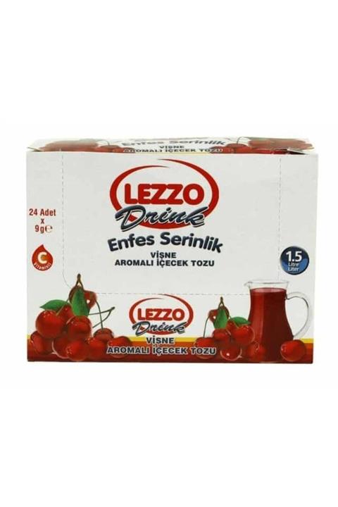 LEZZO Vişne Aromalı Içecek 9 gr 24